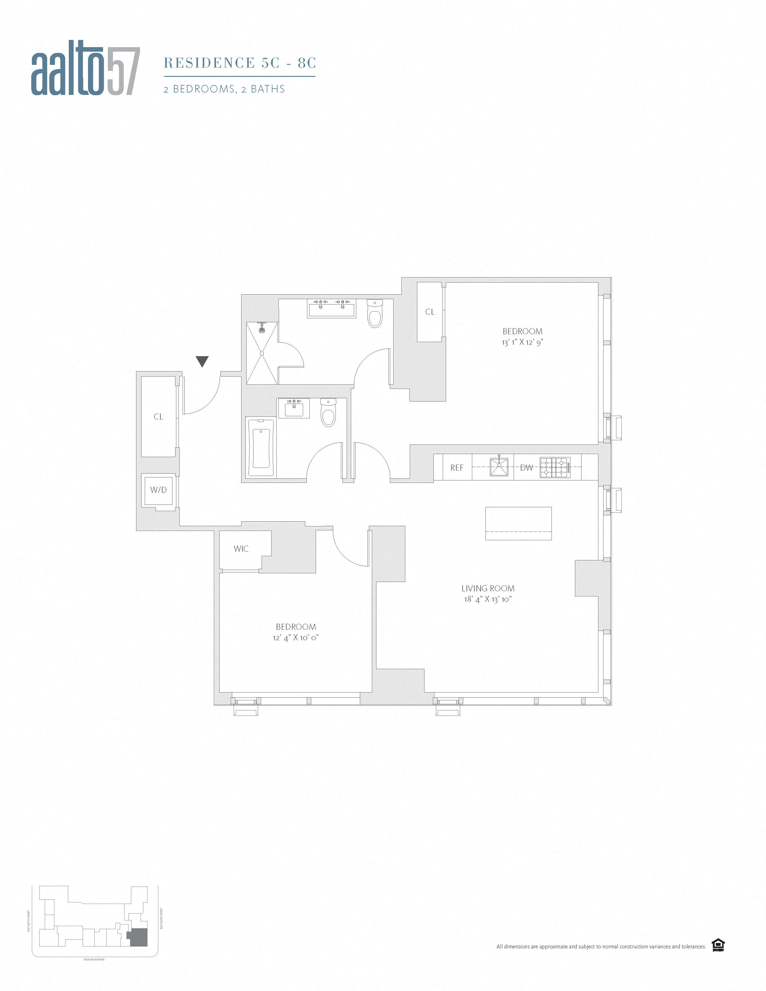 Apartment 08C floorplan